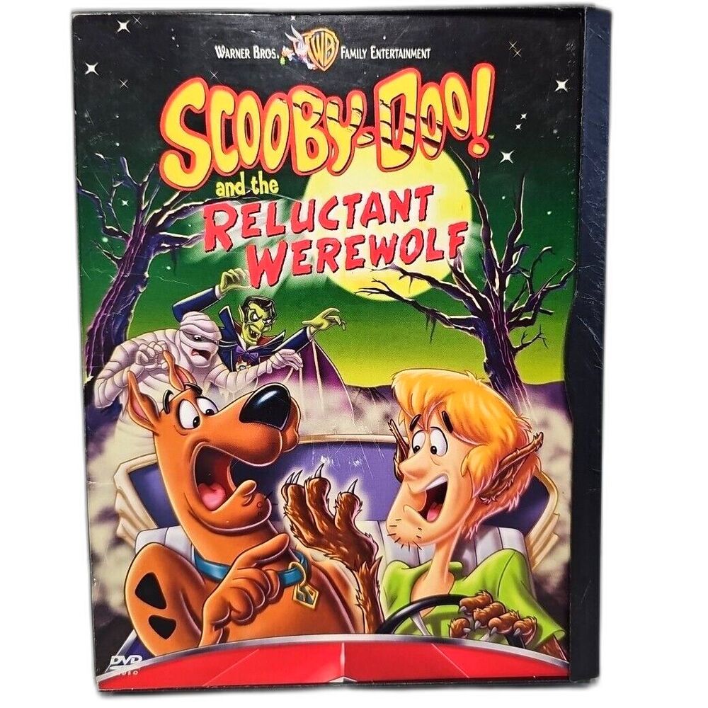 Scooby-Doo and the Reluctant Werewolf (DVD, 2002) Halloween, Shaggy, Dracula